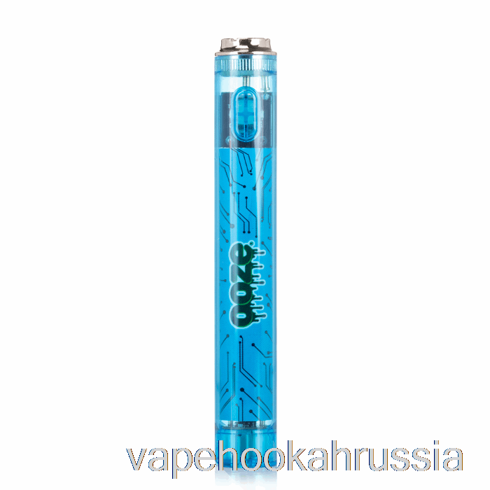 Vape Juice Ooze Slim, 400 мАч, прозрачный аккумулятор 510, сапфировый синий